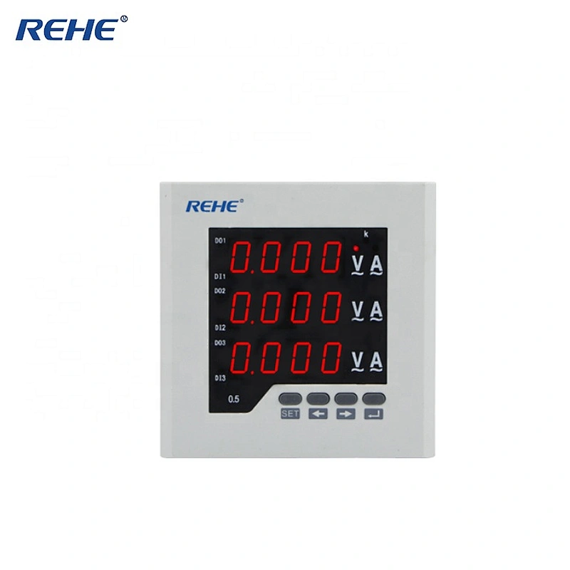 RH-3UIF73 Digital display meter 3 phase digital combination meter amp&volt meter