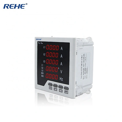 Original Factory To Sell Thin Product  Digital Three Phase Economic LED Display A&V&Hz Combined  Meter
