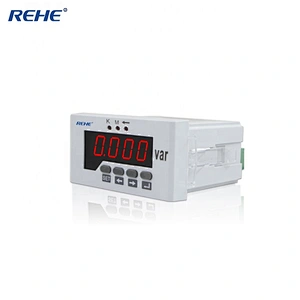 48*96mm Digital Single Phase Reactive Power Meter Programmable Var Meter RH-Q51