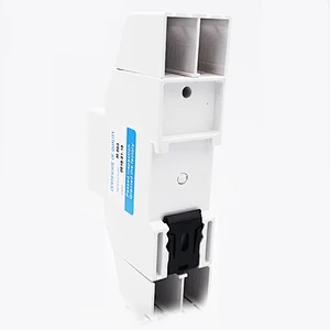 RH35L Single phase Electronic DIN rail active energy meter with White Backlight LCD display