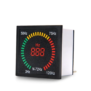 72mm*72mm box shape 220V AC indicator voltmeter LED digital display 100V volt voltage meter digital indicator
