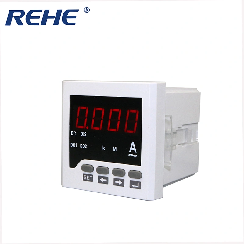 Factory supply 72x72 Single phase DC Panel Ampere Meter (RH-DA61) voltimetros digitales de panel