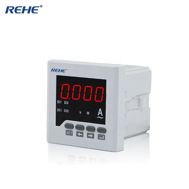Single phase ampere ammeter & current panel meter for distribution box