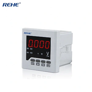RH-AV61 voltage regulator LED single phase digital analog ac voltmeter 0-600V