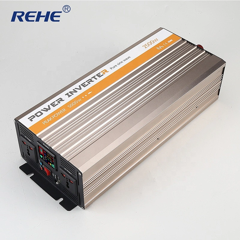 popular 2500w top off grid pure solar inverter with peak power 5000w