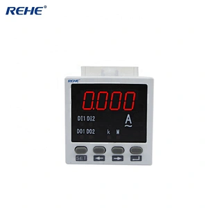 Factory Price Optical Zigbee Digital Smallest Size 48*48mm Single-phase Reatctive Power Meter 11kv panel power meter