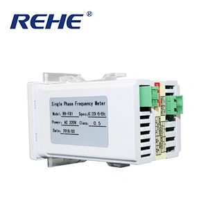 digital panel mount voltage electrical digital line Hz meter frequency meter RH-F81
