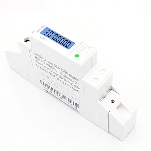Very popular electric energy meter with LCD backlight (5+1) display