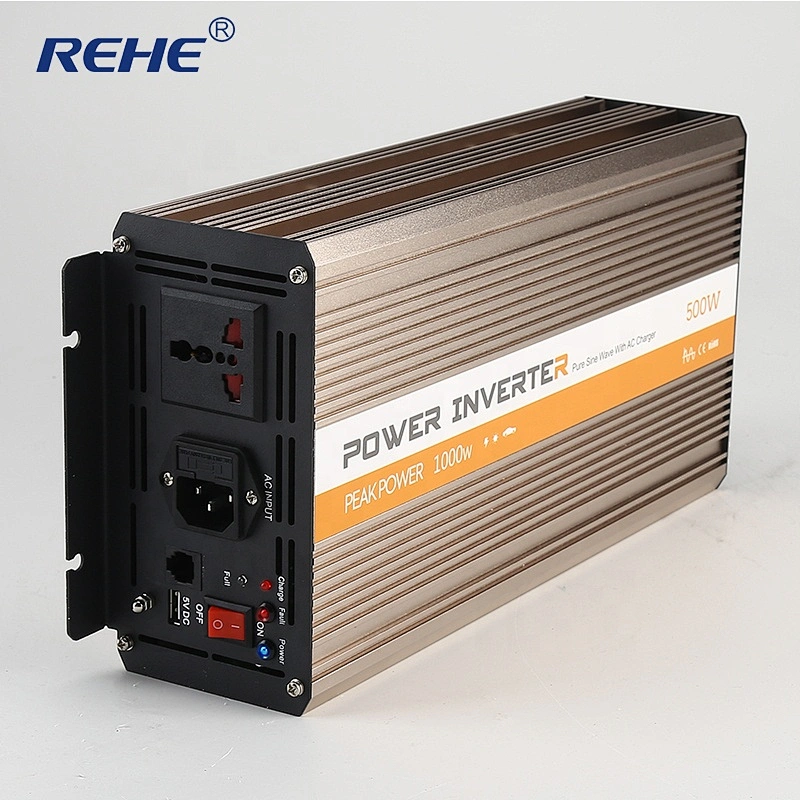 500W Peak1000W Pure Sine Wave Inverter Power Invertor Solar Inverter