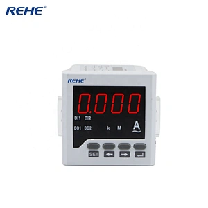 High quality DC ampere ammeter & current panel meter for 72*72mm