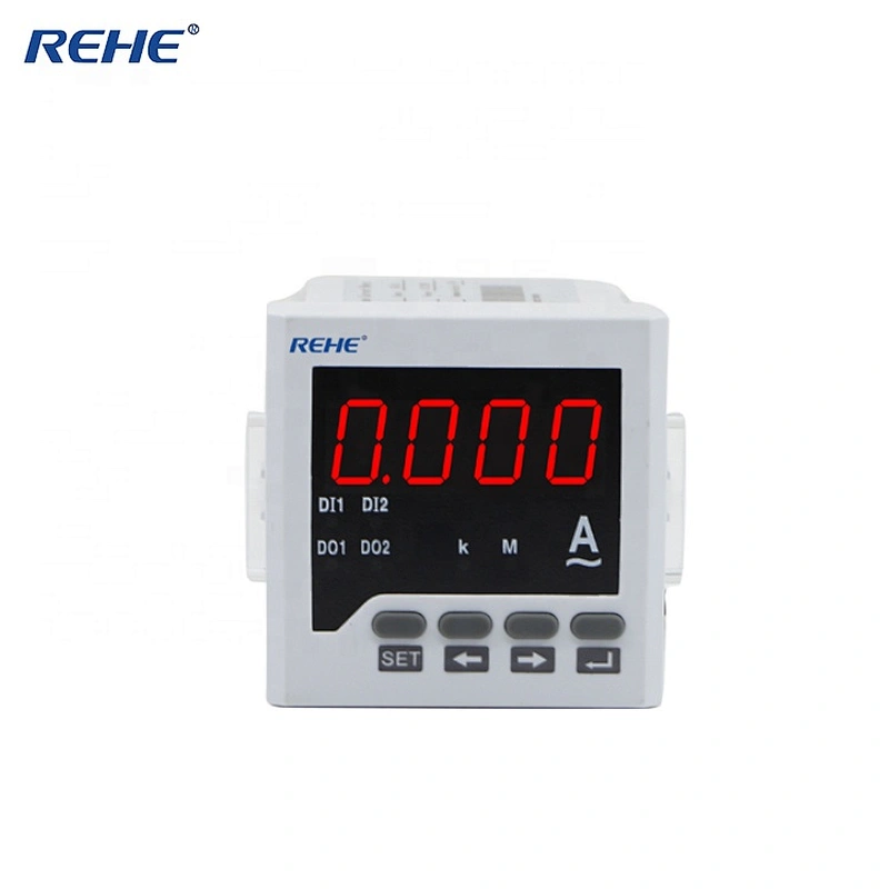 High quality DC ampere ammeter & current panel meter for 72*72mm