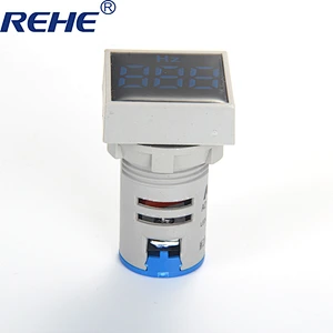 AD16 22mm blue LED Digital Display Electricity Hertz Frequency Meter 0-99hz