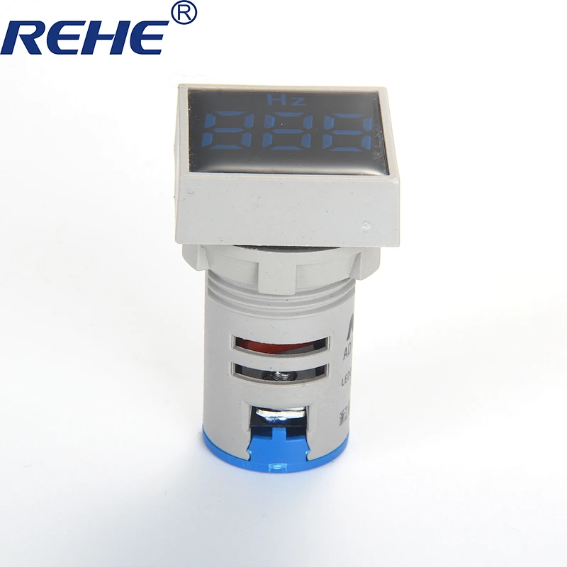 AD16 22mm blue LED Digital Display Electricity Hertz Frequency Meter 0-99hz