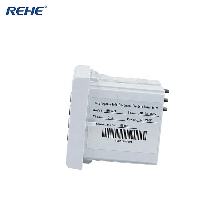 Series 1 Row Display Measuring Current Voltage Frequency Energy Power Multifunction Meter With RS-485 Modbus power frequency
