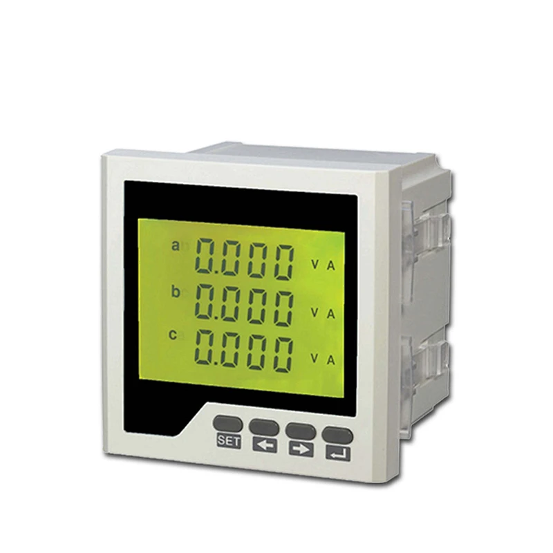 LCD 3 phase digital multi function power meter testing current voltage power energy,ect