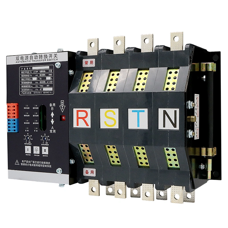RH-ATSQ1-N series auto generator 2P/3P/4P AC400V Dual Automatic Transfer Switch 32A~125A