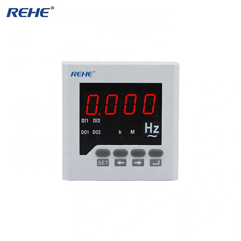 China 12 Years Manufacturing Experience 80*80mm 45-65Hz Digital Frequency Meter RH-F71