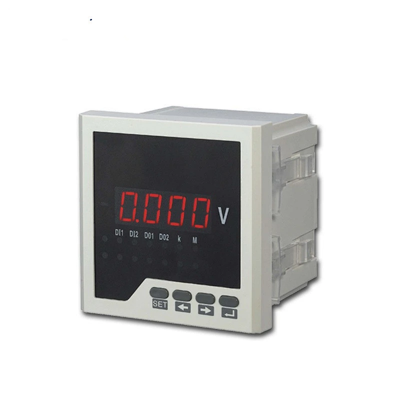 single-phase DC 12V measuring digital panel voltage meter voltmeter programmable digital voltmeter