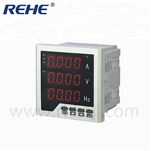 RS485 Single Phase AC Digital Voltage Current And Frequency Combination Meter