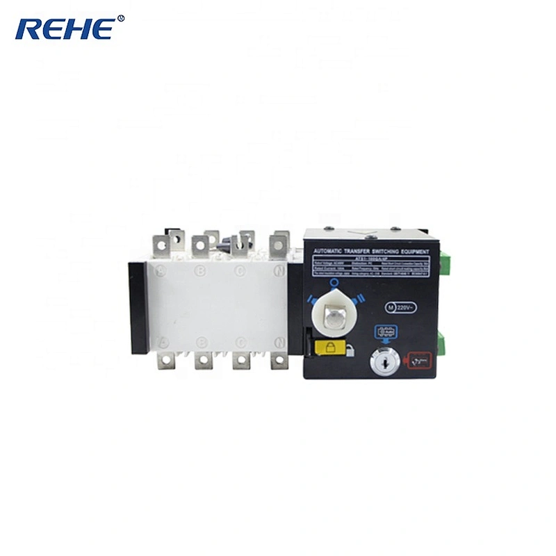 400A 4 Pole ATS Auto/ Manual Automatic Transfer Switch Changeover Switches RH-ATSGA voltimetro para auto