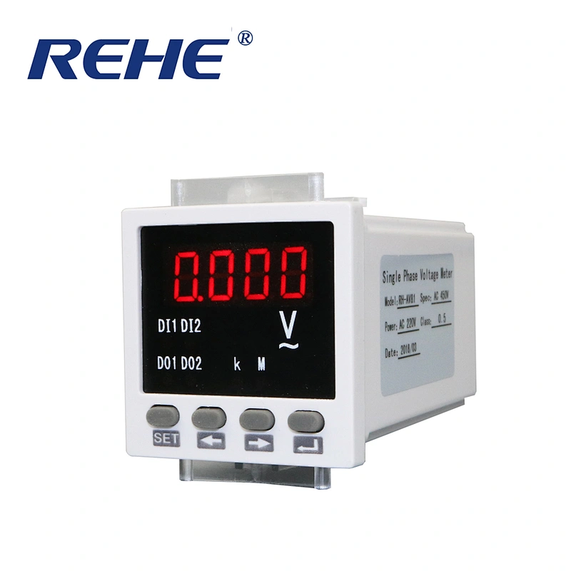 Intelligent Digital Analog Panel Voltage And Volt Digital AC/DC RH-AV81