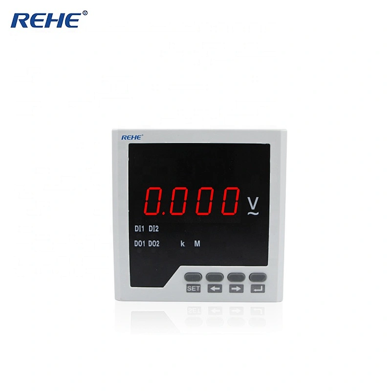 Hot Sell Thin Product Digital Single Phase Voltage Meter For Power Distribution System RH-AV31S