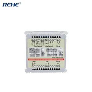Slim model Three  phase multi amp volt Hz digital multi panel Meter 010v meter