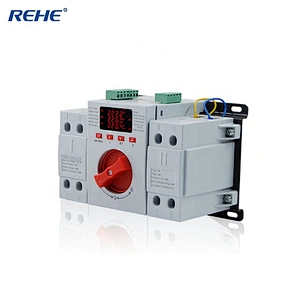 RH-ATSQ1Z Series 63A/2P Integrativer Automatically Dual Power Automatic Transfer Switch With Hd Display LED Screen for Generator