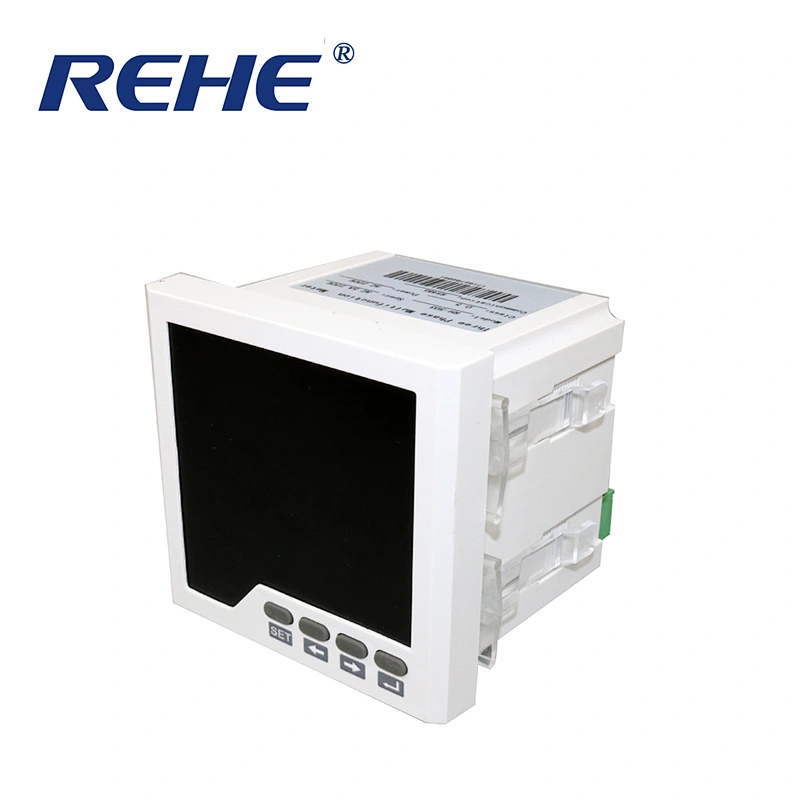 digital panel mount active reactive single phase ac dc kwh power energy meter