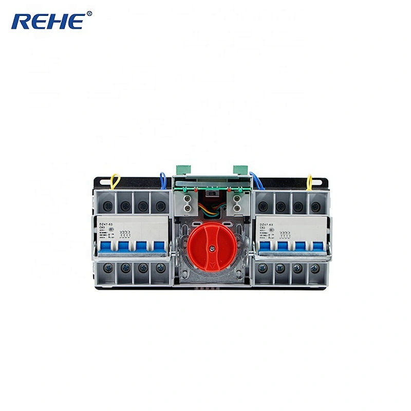Intelligent Generator used MCB type double power automatic transfer switch