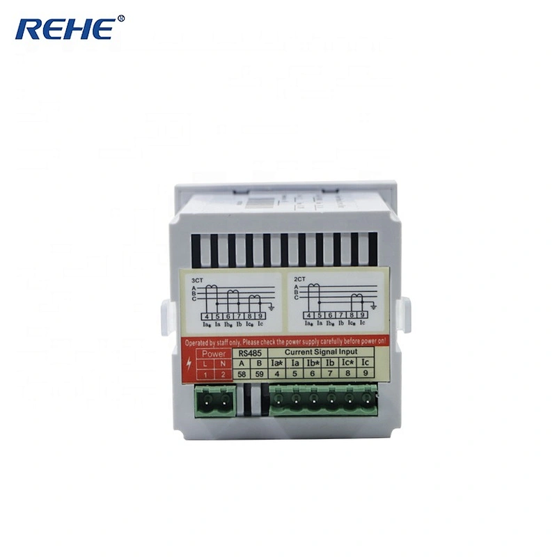 Three Digital Current Meter with voltage range 0-500Vac