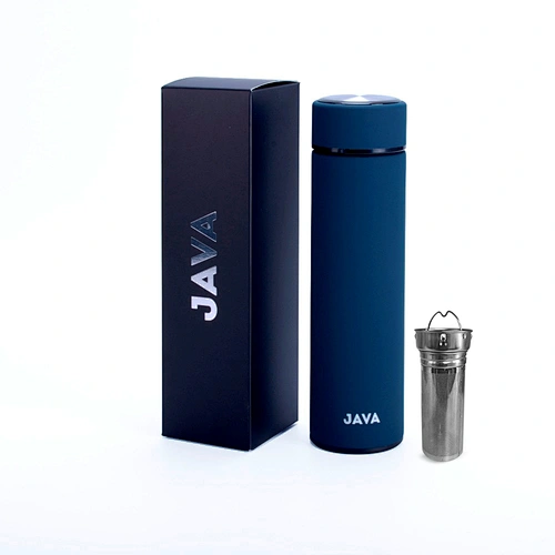 500ml 18/8 stainless steel double walled vacuum sealed water bottle thermos cup with infuser