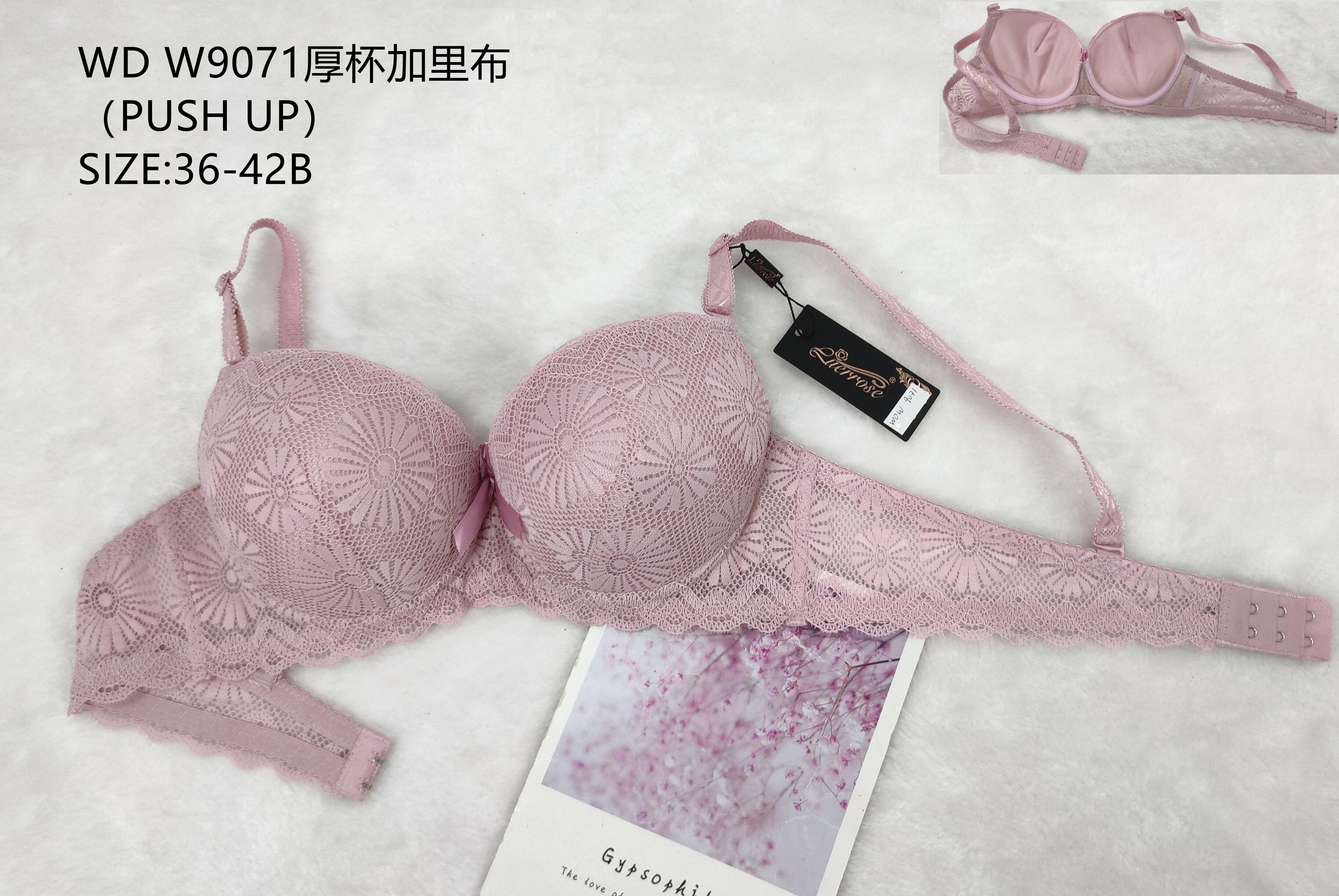 WDW9071厚杯加里布,bra