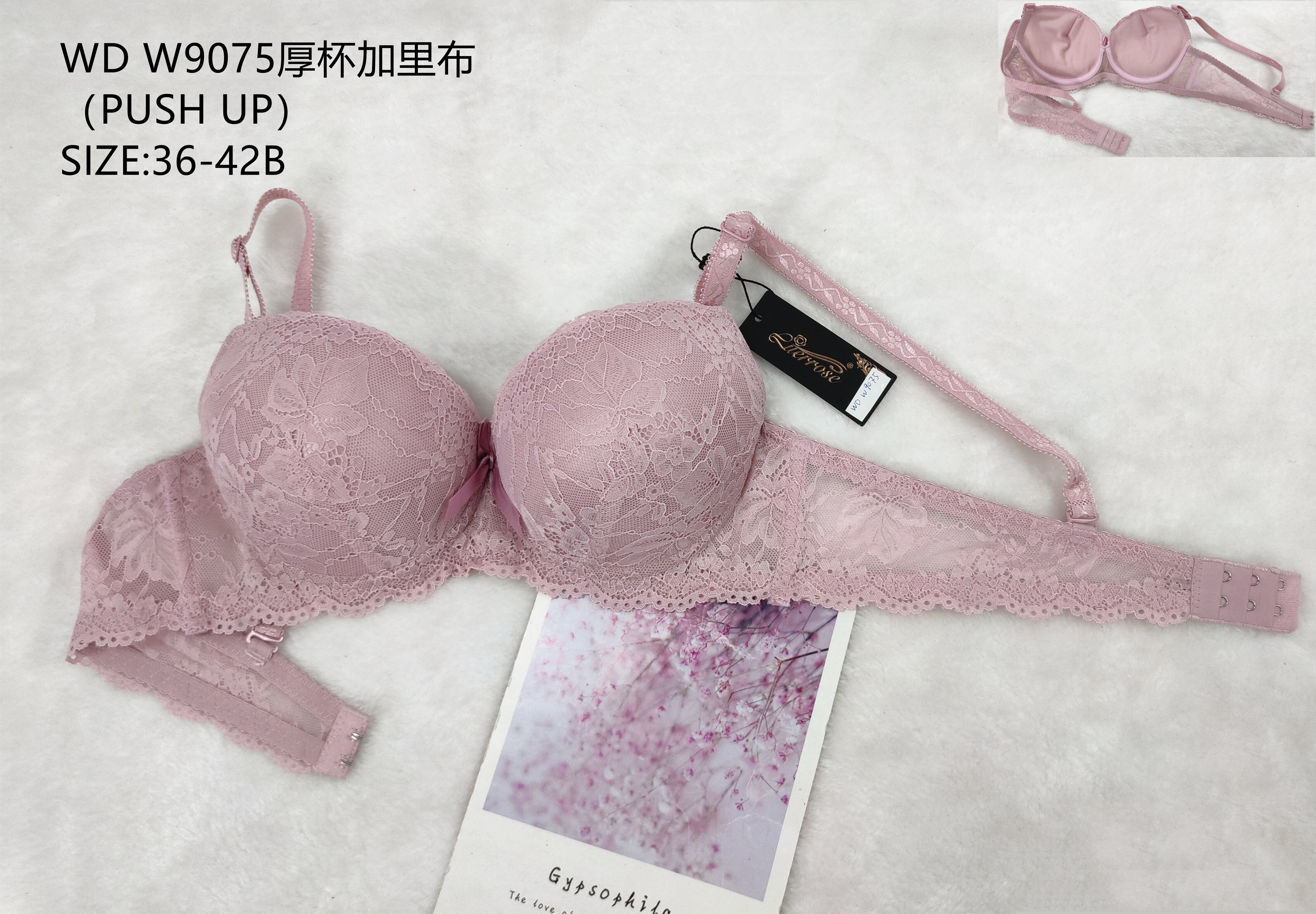WDW9075厚杯加里布,bra
