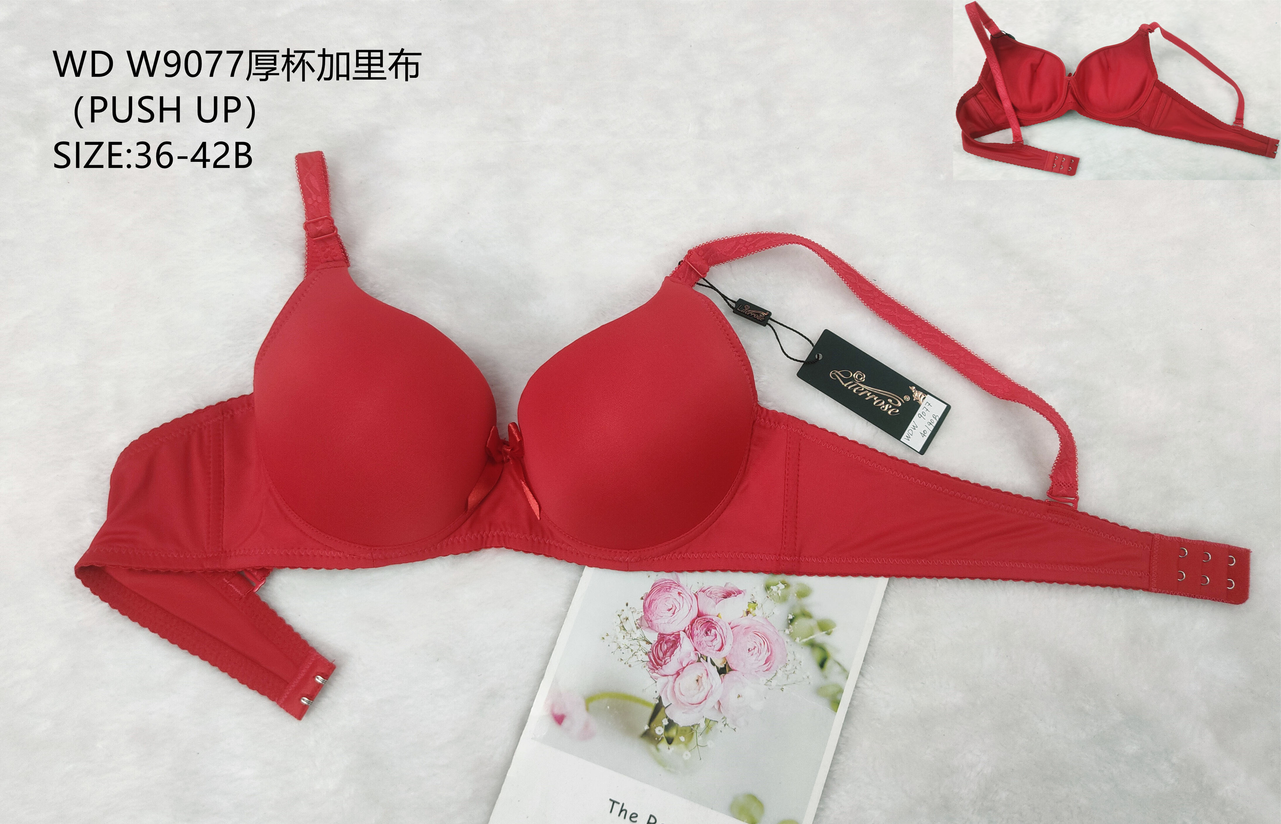 WDW9077厚杯加里布,bra