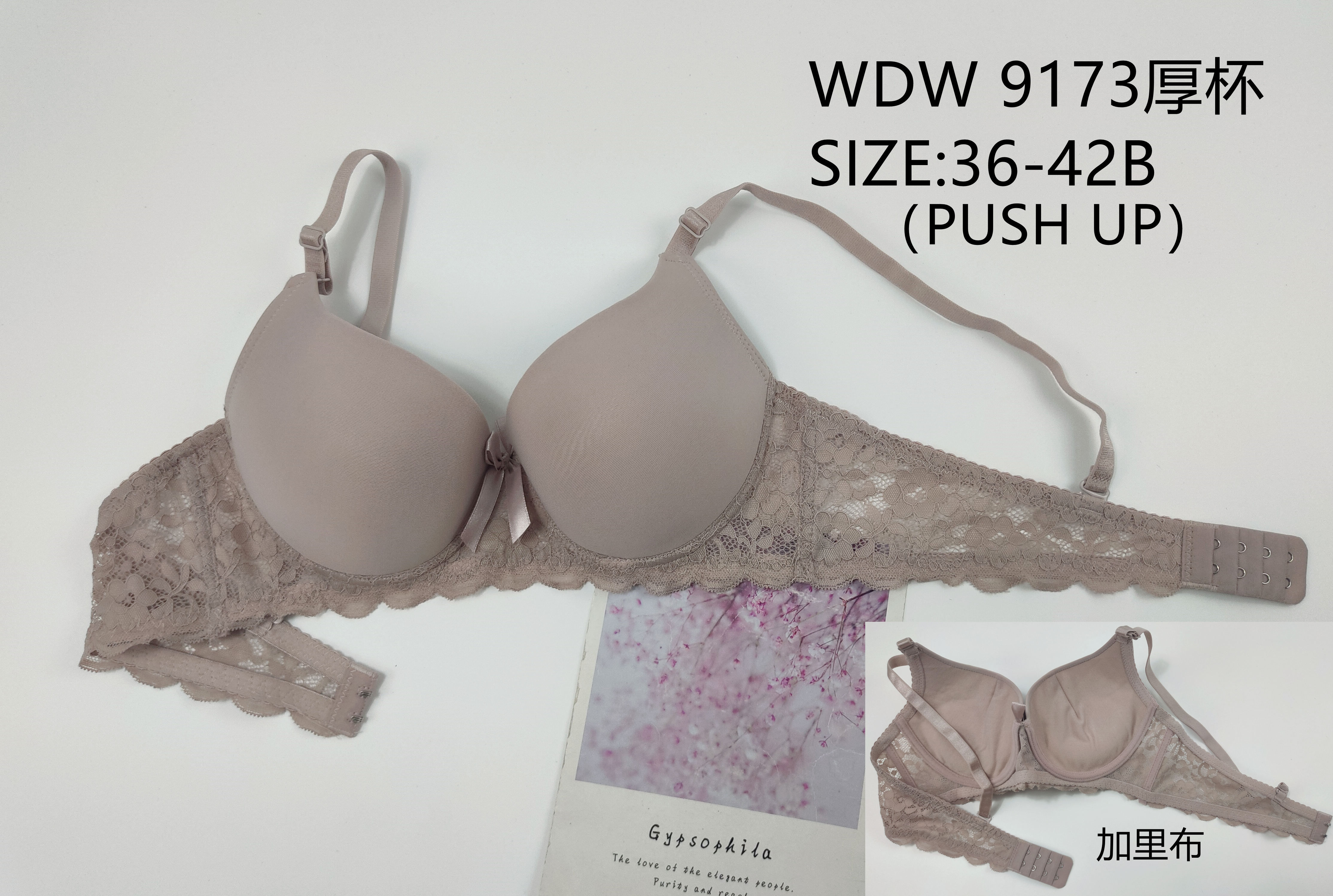 WDW9173厚杯,bra