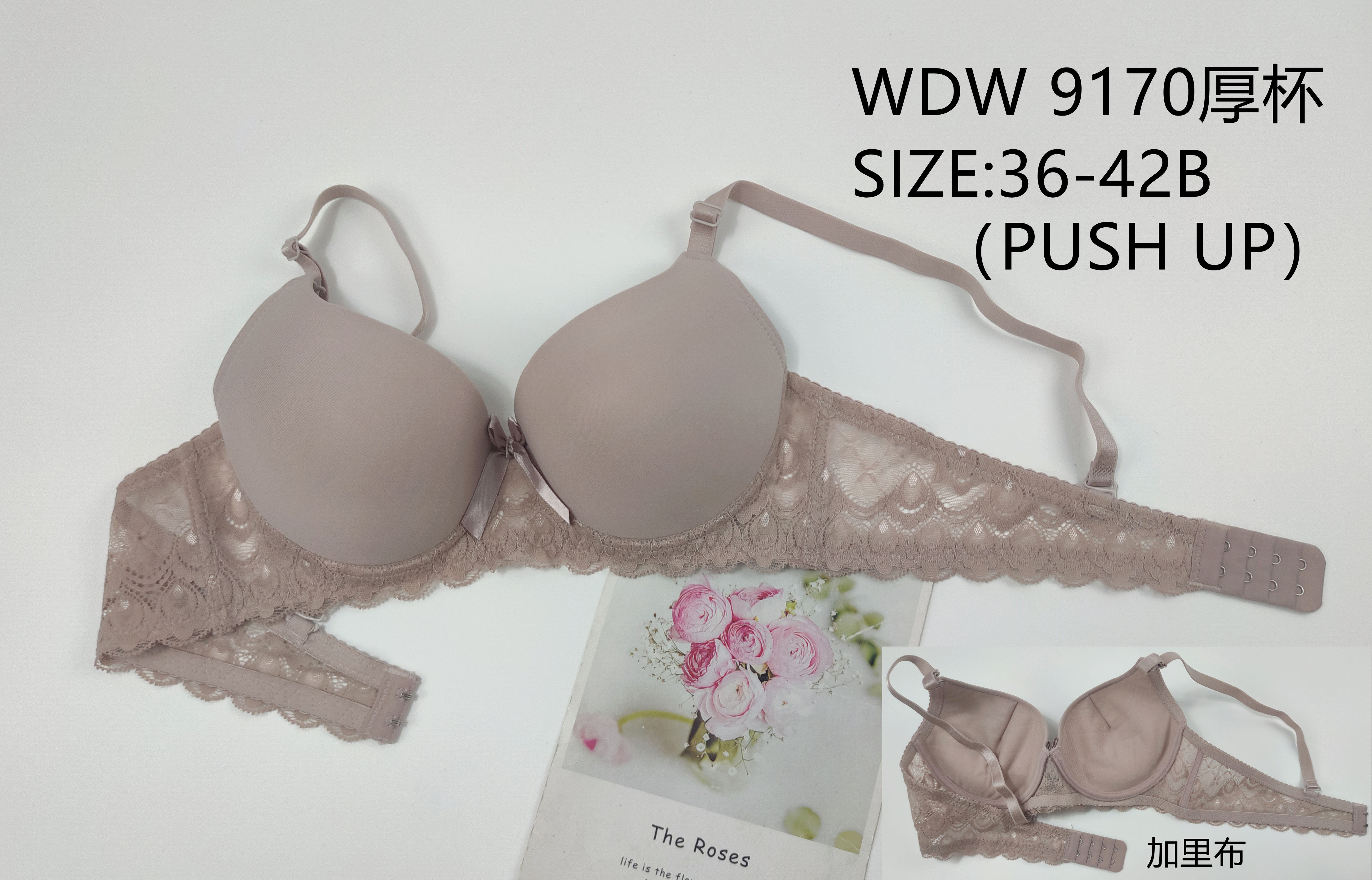 WDW9170厚杯,bra