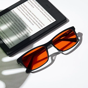 Anti-Blaulichtbrille - Acetat & Metall & Kunststoff