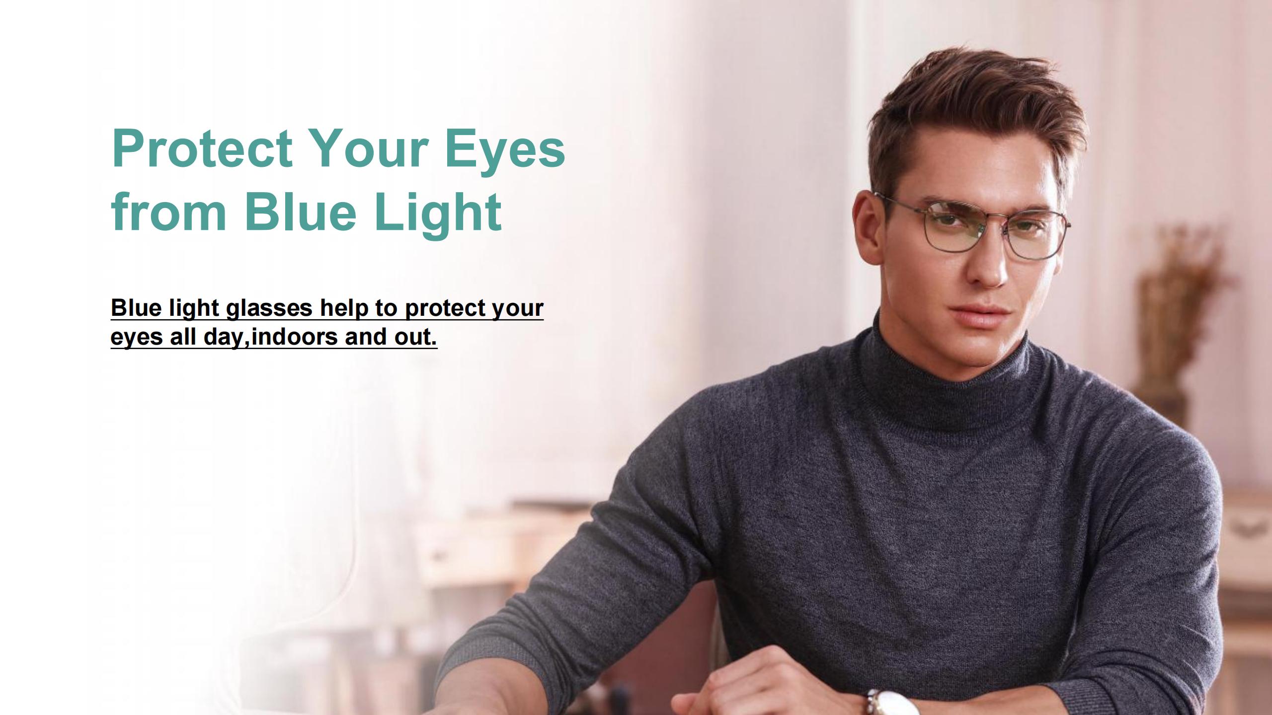Blue light glasses