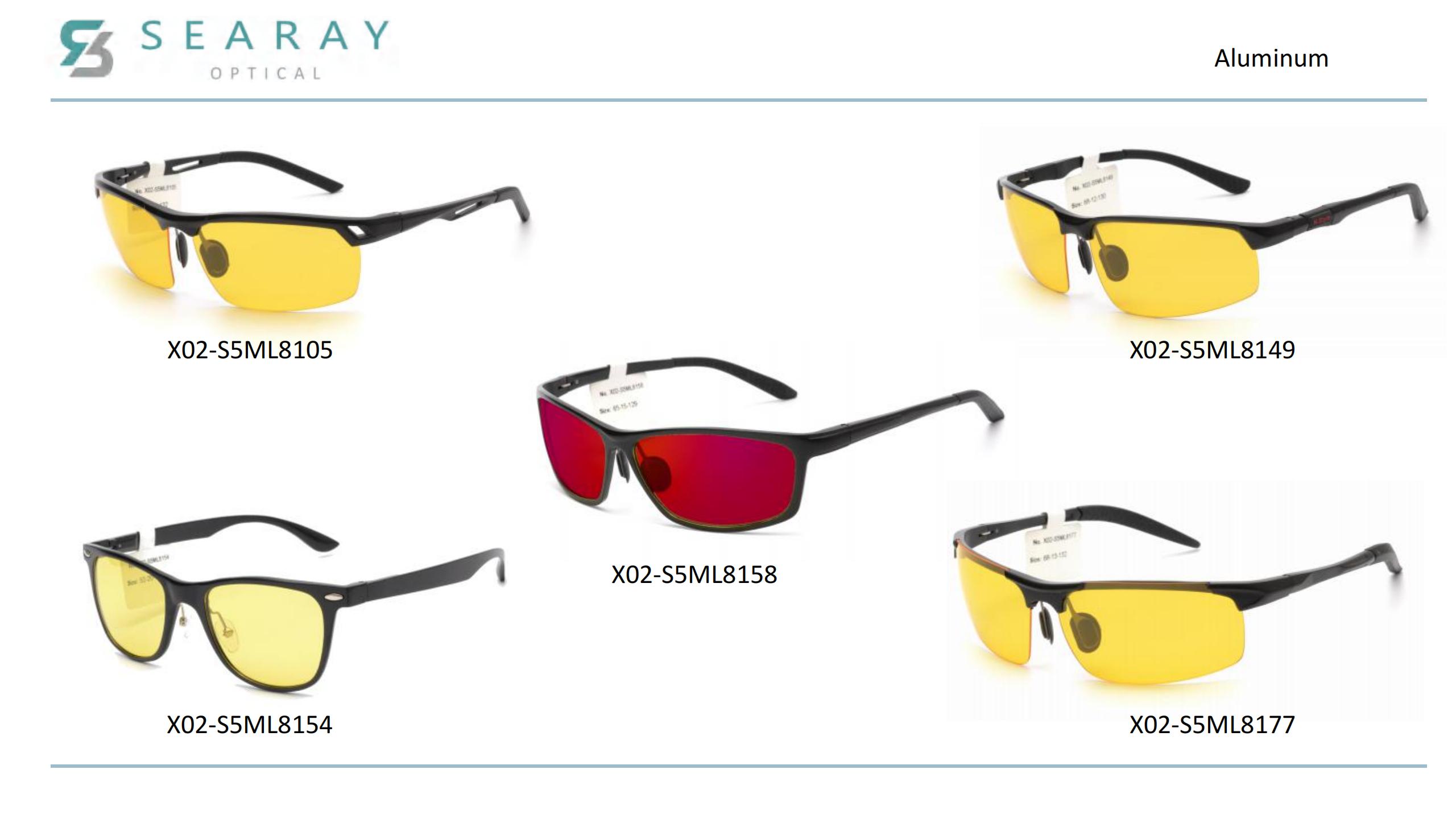 aluminum blue light glasses