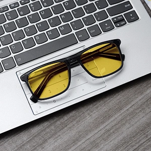 Anti-blue Light Glasses - Acetate & Metal & Plastic
