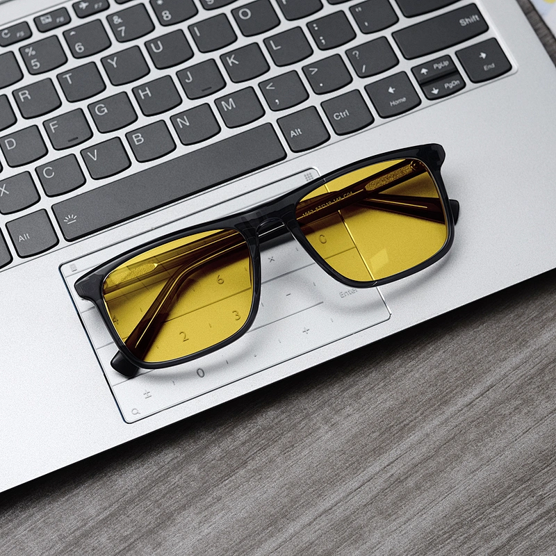 Anti-blue Light Glasses - Acetate & Metal & Plastic