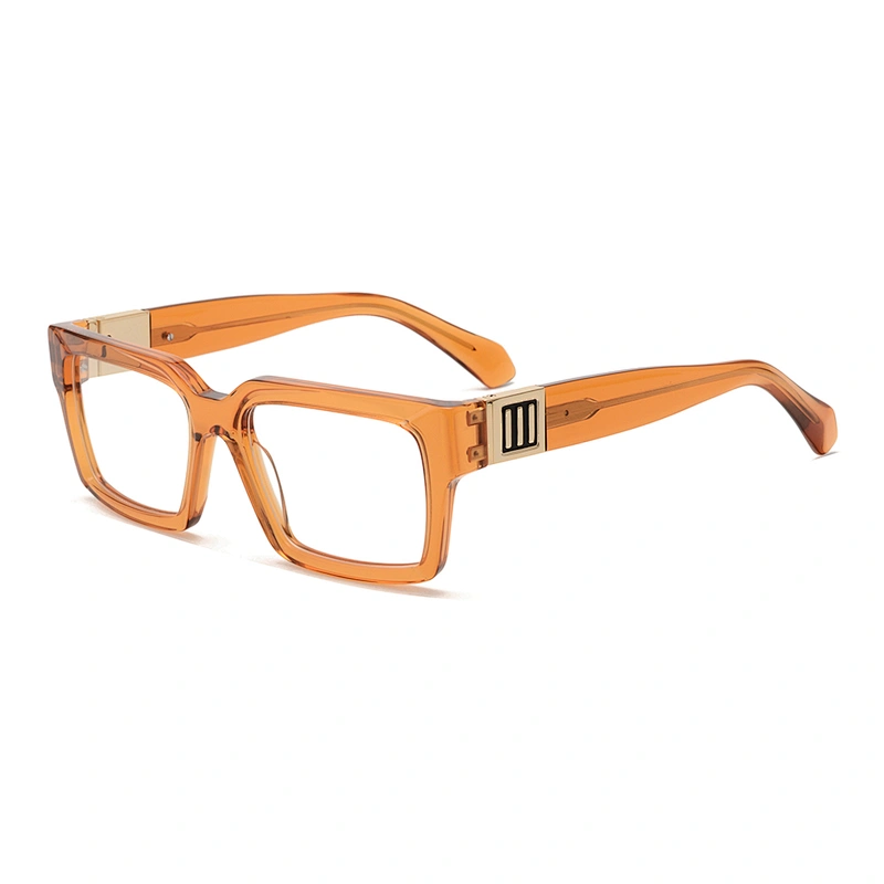 Square Shape Acetate Optical Frames - For Men