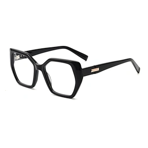 Optische Rahmen aus Acetat mit geometrischer Form – für Frauen