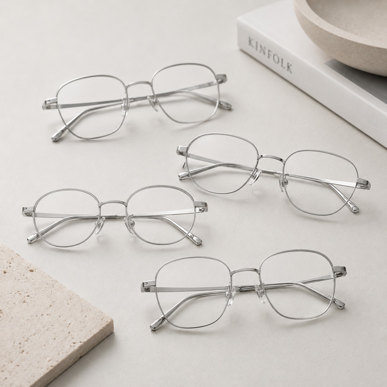 stainless steel glasses
