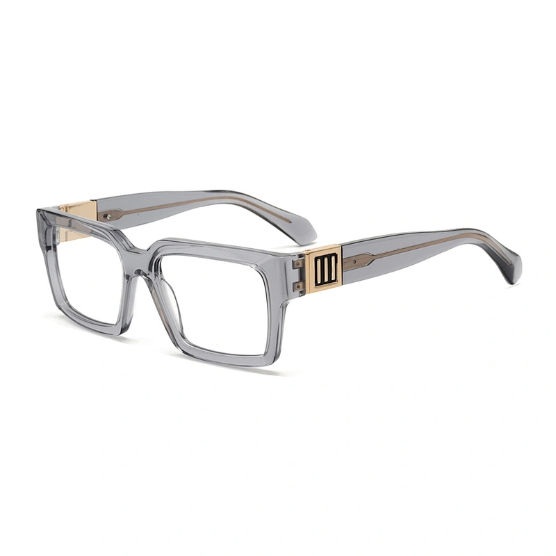Square Shape Acetate Optical Frames - For Men