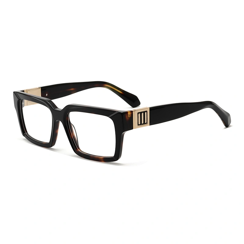 Square Shape Acetate Optical Frames - For Men