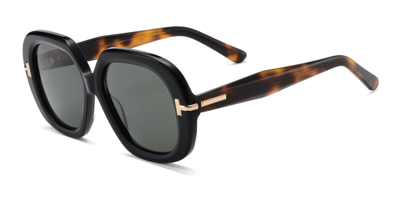 Acetate Oversized sunglasses fashion style