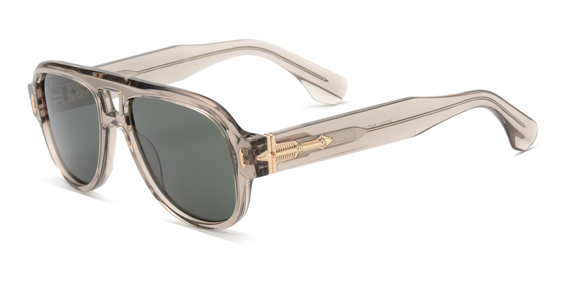 Acetate Aviator sunglasses retro style