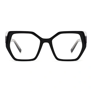 Optische Rahmen aus Acetat mit geometrischer Form – für Frauen
